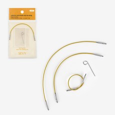 (쎄비) 스테인리스 조립식 바늘용 숏팁 전용 케이블, 1개