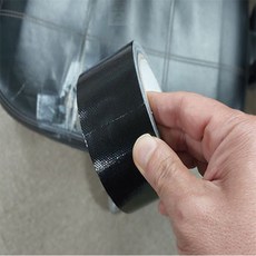 끈이스토어 인조가죽 보수테이프 블랙 150mmx10M 수선패치 커버