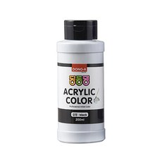 동아교재 딩동댕 아크릴물감 검정, 200ml, 1색