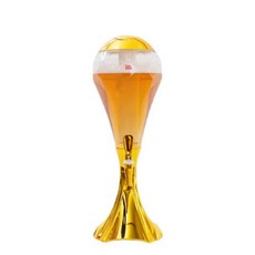 뷔페조아 음료디스펜서 쥬스통 상업용 음료 기계 레스토랑 뷔페 차가운 주스 타워 디스펜서 바 와인 리터, 1.5L, 8)Golden