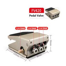 리버싱 공압 08L 4F210 제어 실린더 08G FV320 밸브 페달 스위치, 1개