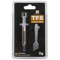 CPU散熱膏 超頻散熱膏 Thermalright利民 TF8 導熱膏 導熱係數13.8 W/mK 散熱膏, 1個, Gray