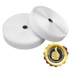 광폭 재봉용 봉제용 찍찍이 폭5cm 18M 백색 제봉 cho+35344Rb, 백색 거칠이