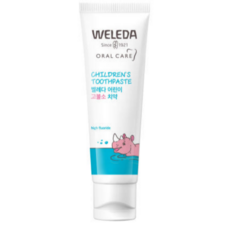 리틀펄리 어린이 고불소 1000ppm 비건 치약 복숭아향, 60g, 1개