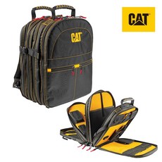 寶力優工具 CAT十七吋多功能工具背包 專業工具收納 耐磨材質, 1個