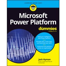 (영문도서) Microsoft Power Platform for Dummies Paperback, English, 9781394277001