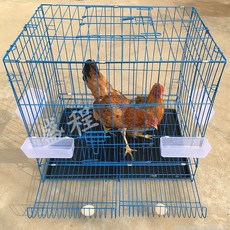 라오농 닭사육장 대형 닭장 양계장 가정용 포장 양계장 베란다 토란 닭장 자동 굴림 양식 더블 오픈 큰 접이 애완동물 바구니 lLfe6801, default, 1개