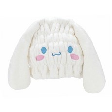 스케이터 산리오 TOC11 입체 캐릭터 극세사 드라이 터번, 시나모롤, 1개