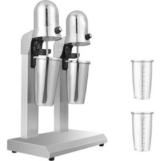 220V 상업용 우유 쉐이킹 머신 22온스650ml 컵 싱글 헤드듀얼 헤드 스테인리스 스틸 전기 무음 우유 쉐이킹 머신 차 음료 주스 믹서용 고속 18000RMP 싱글, Dual