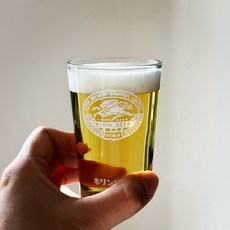 아소공방 기린 이치방 클래식 스몰 맥주잔 200ml, 2개