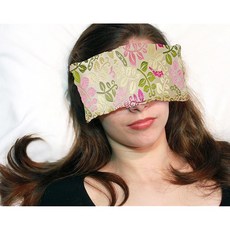 앤디 핸드메이드 럭셔리 세레니티 필로우 - 천연 아마씨 무향 또는 라벤더 향 요가 명상 온냉 요법을 위한 가중 마스크, 수제 럭셔리 세레니티 아이 필로우 - 천연 아마씨 무향, 1개