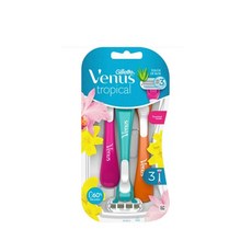 질레트 비너스 일회용면도기 트로피컬 3개