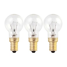 포커스 백열전구 미니크립톤 40W E14 투명 사육장 육축용 인테리어 매장 꼬마램프 FOCUS, 3개, 전구색