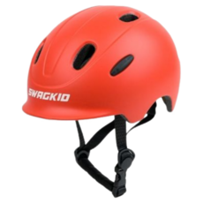 SWAGKID D3 兒童安全帽 直排輪 滑步車 頭圍可調節 BSMI認證, D3紅,M號（52-56cm）, 1個