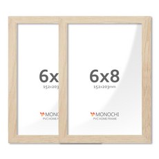 모노치 PVC 프레임 홈 인테리어 액자 6x8, 2개, 연우드