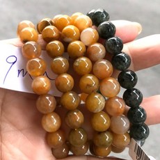 亮晶晶 天然髮晶手鍊 黃兔毛 綠兔毛 8-11mm 超值特惠 招財 加強自信 男生手鍊 女生手鍊