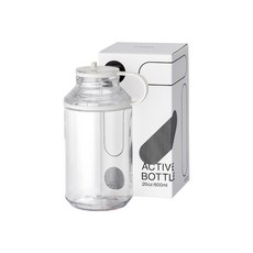 KINTO ACTIVE BOTTLE 輕量運動水瓶, 1個, 600ml,透明
