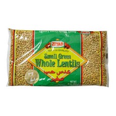 Ziyad Gourmet Small Whole Lentils 슈퍼푸드 고대 미국직구, Ziyad All Natural Whole Lentil, 1) 1 Pound Pack of 1  작은 전체 렌즈, 없음