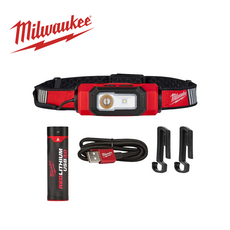 밀워키 해드 렌턴 LED 프리미엄 렌턴 USB충전 600루멘 L4 HL2-301, 1개