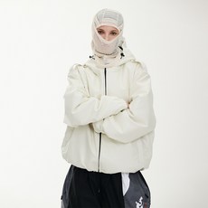Simply Clean Fit 3oz Insulated Hooded Jacket White