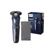 PHILIPS 飛利浦 可拆卸防水無線電動刮鬍刀, 淺藍, S5585