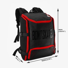 인라인 스피드 스케이트 백팩 롤러 신발 가방 헬멧 홀더 보호 무릎 패드 Bont 28L