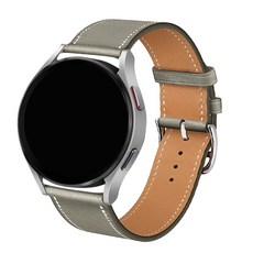 TAOMI Galaxy Watch4單圈皮革錶帶, 異位