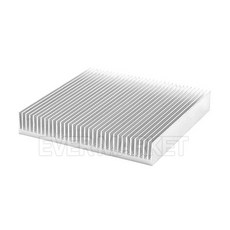 알루미늄 방열판 히트싱크 열전소자 쿨러 90x90x15mm, 1개