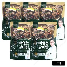 온작 이영자 뼈없는 갈비탕, 400g, 5개