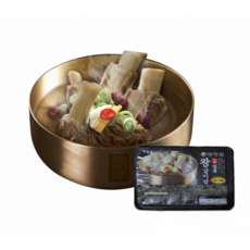 황장군 일품 고기많은 왕갈비탕, 1kg, 8개