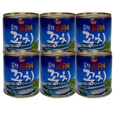 동원 꽁치 통조림, 280g, 6개