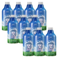 해피바스 필쏘굿 풋샴푸 리필 500ml, 10개