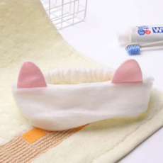 고양이 귀 세안밴드 귀여운 세수용 극세사 헤어밴드 머리띠 메이크업
