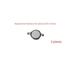 Jabra 트루 무선 헤드셋 액세서리 배터리 Evolve2 Buds / ELITE 4 Active ELITE7 Pro ELITE2 85T 용, ELITE 4 Active 2PC, ELITE 4 Active 2PC