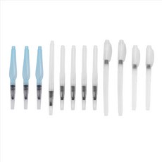 물 컬러 브러시 펜 세트 12 PCS 워터 페인트 브러시 학생 파티 크래프트 (12pcs)를위한 리필 가능한 수채화 브러시 펜, 투명한