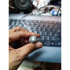 小白的生活工場 16mm金屬按鈕帶燈開關 復位型電源重啟按鍵, 1個