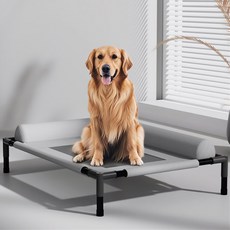 대형견 침대 애견쿠션 반려견 강아지 방석 대형 매트, 1개, 회색