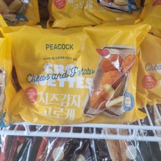 치즈 감자 고로케 냉동, 3개, 400g