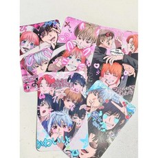 은혼 캐릭터 인생네컷 사진 포토 카드 포카 긴토키 소고 카츠라 5장 세트