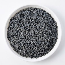 거목산업사 흑자갈 1호 3~5mm 조경용 마당 화단 정원 인테리어 검은돌 화분 마감재, 20kg, 1개