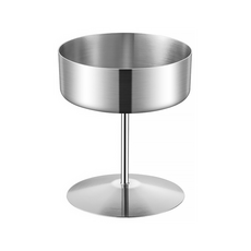 리브문 304 스테인리스 디저트 스탠드 컵 (스트레이트) 중형 200ml, 1개