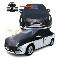 하프 바디커버 미쯔비시 파제로 4호 블랙 자동차커버(호환 상품), 1