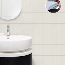 HD현대시트 주방 욕실 방수 타일 시트지 커터칼 헤라 제공 시공 키트, 화이트