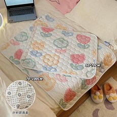 現貨 防水保潔墊 防尿墊 生理墊 防水床墊 隔尿墊 月經墊, 防水墊：五層加厚鬱金香【70*100】, 1個