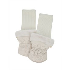 맥케이슨 여성 페이크퍼 레그워머 아이보리 MDW4AZ601IVY, Ivory/FREE