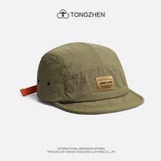 TONGZHEN 日系復古短帽簷棒球帽 鴨舌帽老帽
