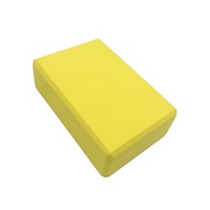 요가 벽돌 성인과 어린이를위한 댄스 특수 운동 보조, 1pcs yellow