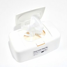 물티슈 케이스 밀폐 보관함 위생 용품 수납 함 청소 수단 터치 정리 아이템 보관 박스, 본상품