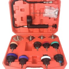 汽車水箱測漏儀 防凍液更換工具, 1個, 14件套塑料水箱1
