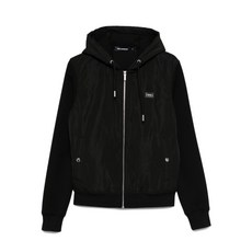 칼 라거펠트 후드 집업 재킷